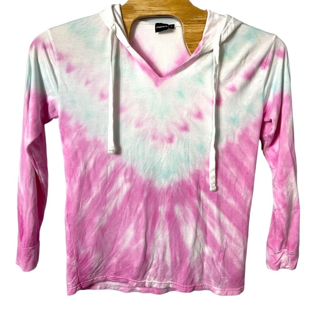 Mono B Hooded Shirt - Size Small